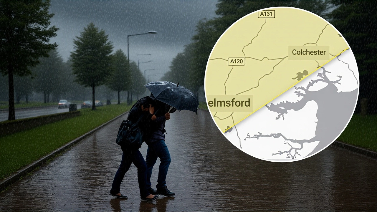 Met Office warns of flooding risk in Essex as heavy rain hits Friday night into Saturday